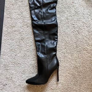 PLT Thigh High Stiletto Boots
